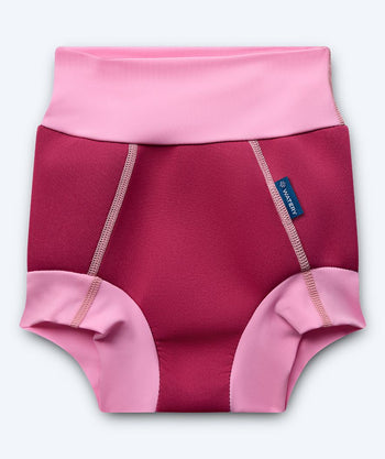 Watery uimavaipat lapsille - Neoprene Swim Nappy - Atlantic Pink
