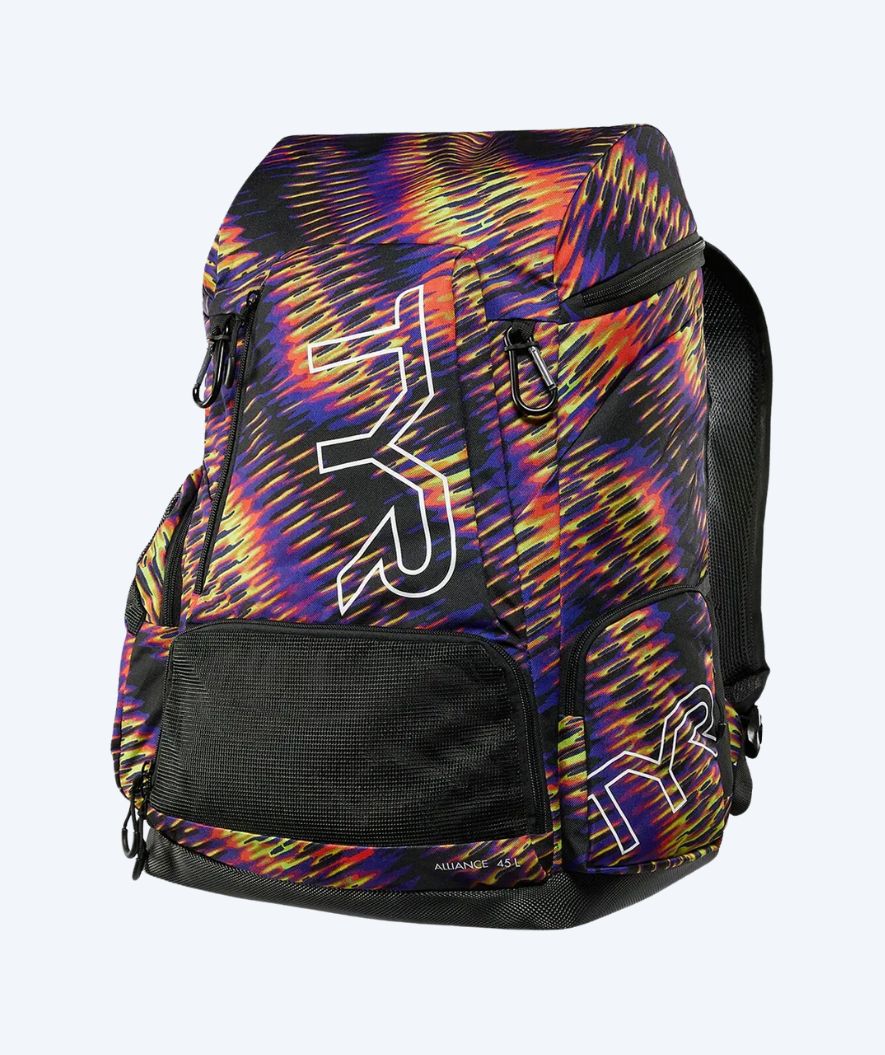 TYR uimakassi - Alliance Evolved 45L - Violetti/Monivärinen