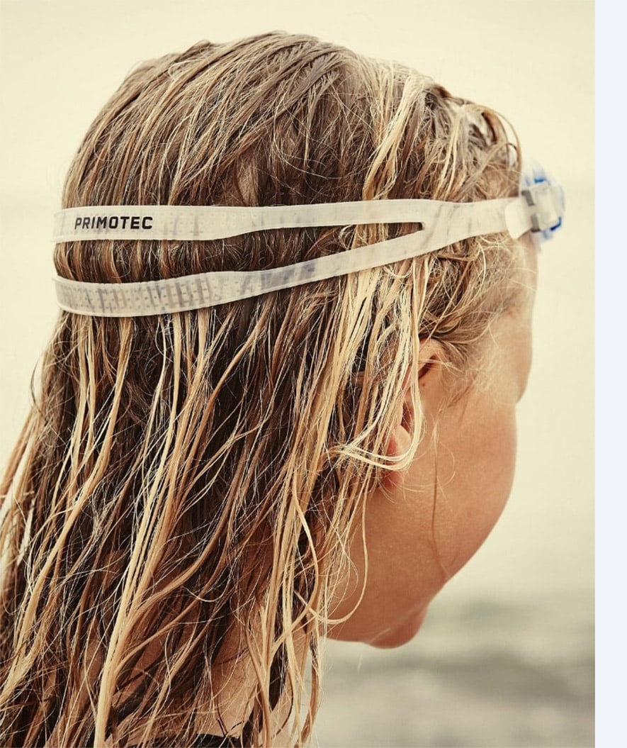 Primotec likinäkö uimalasit lapsille (3-12) - (-1.5) - (-6.0) - Musta (Smoke linssi)