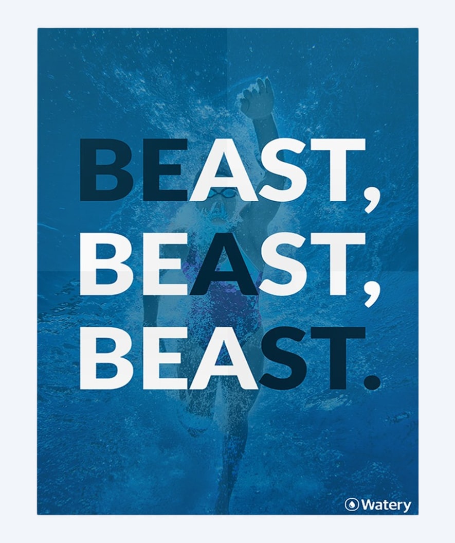 Watery uintijuliste - Be A Beast!