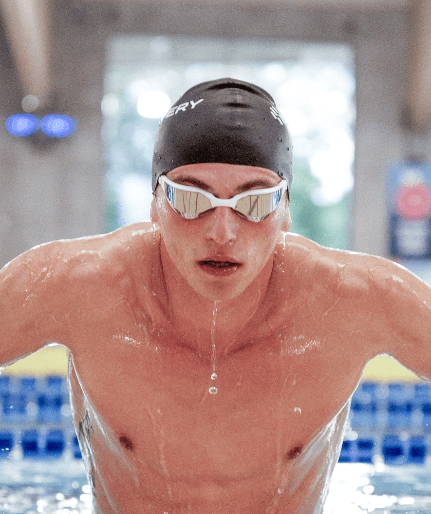 Watery uimalasit - Instinct Ultra Mirror - Musta/kulta