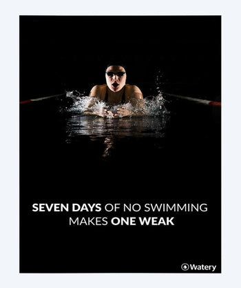 Watery uintijuliste - Seven Days Of No Swimming Makes One Weak