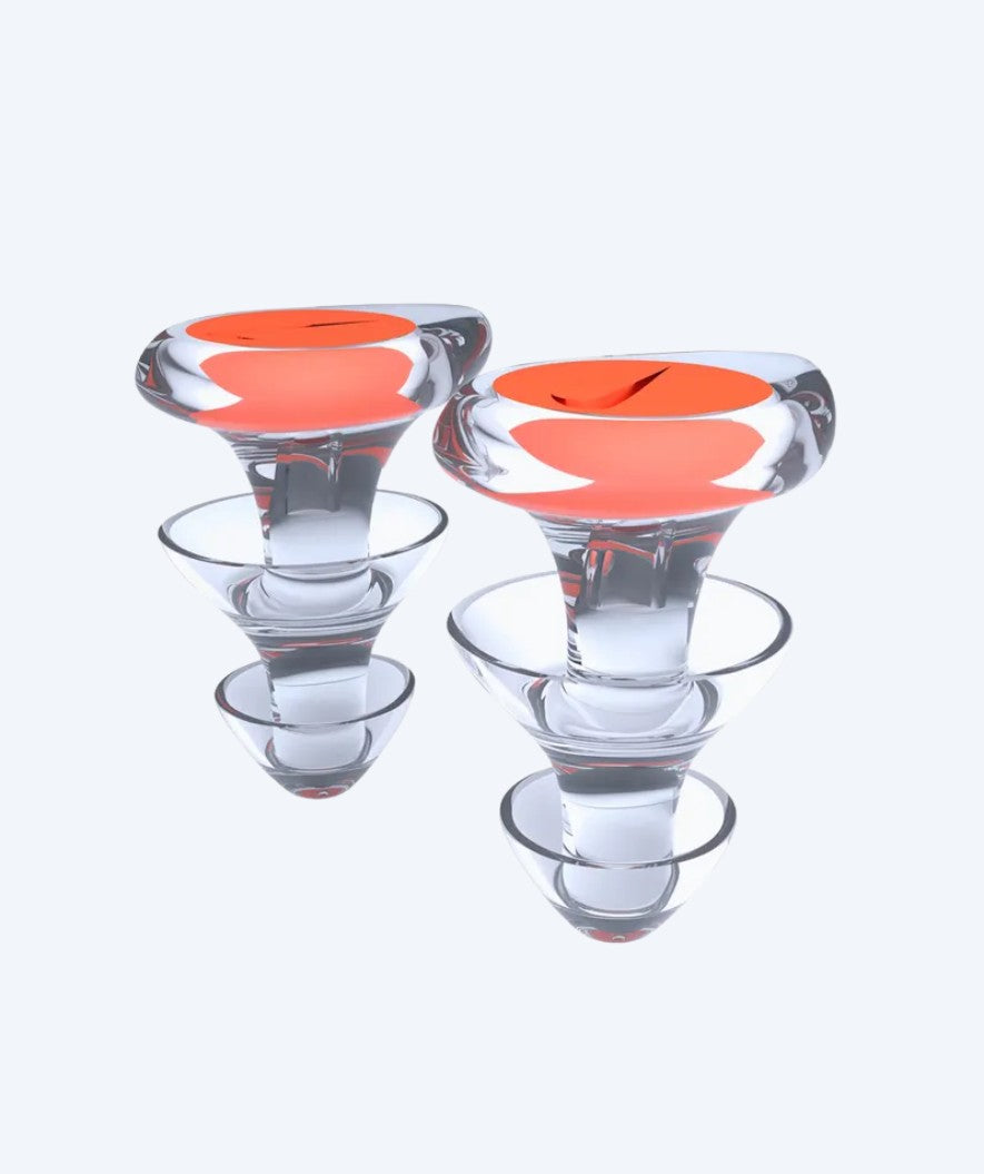 Nike korvatulpat - Läpinäkyvä/Oranssi