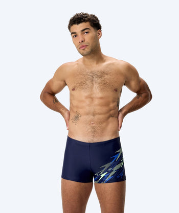 Speedo uimabokserit miehille - Medley Logo - Tummansininen/vihreä