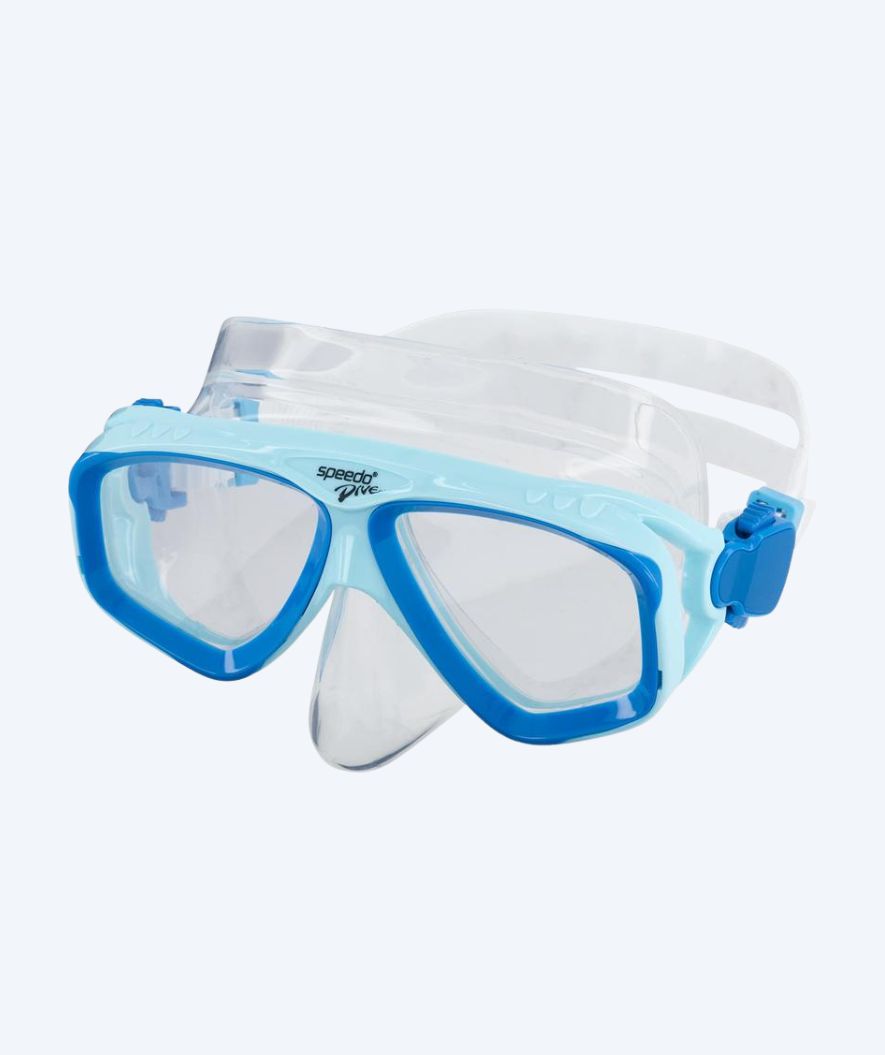 Speedo sukellusmaski aikuisille - Adventure - Sininen/läpinäkyvä