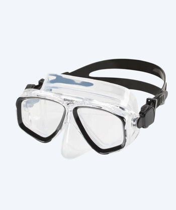 Speedo sukellusmaski aikuisille - Adventure - Musta/läpinäkyvä