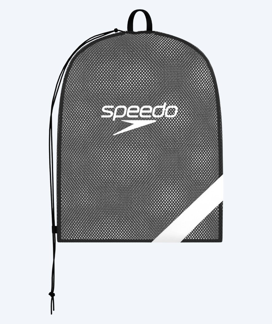 Speedo verkkokassi - Team Mesh Bag XL - Musta