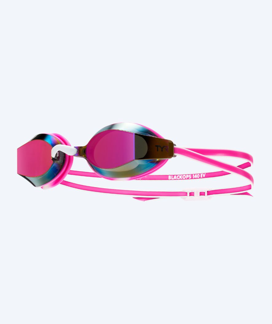 TYR uimalasit - Blackops 140 EV Mirrored - Pinkki/valkoinen