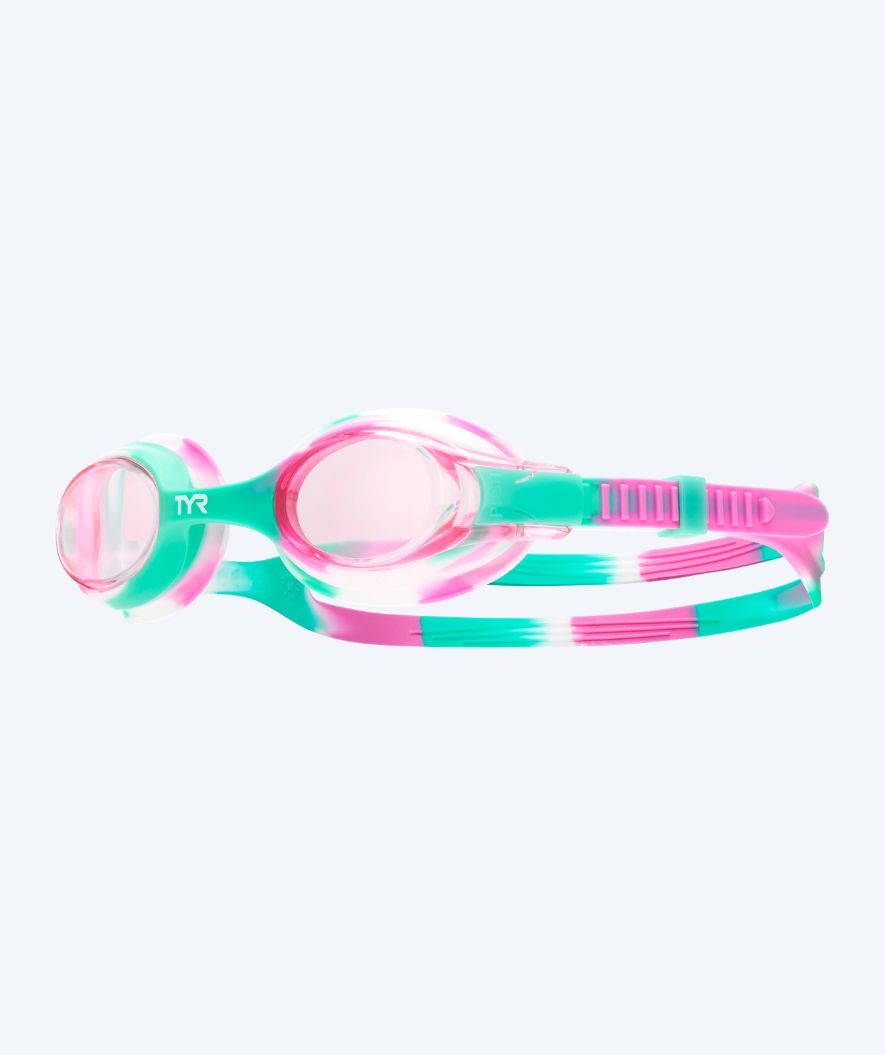 TYR uimalasit lapsille - Swimple - Vihreä/pinkki