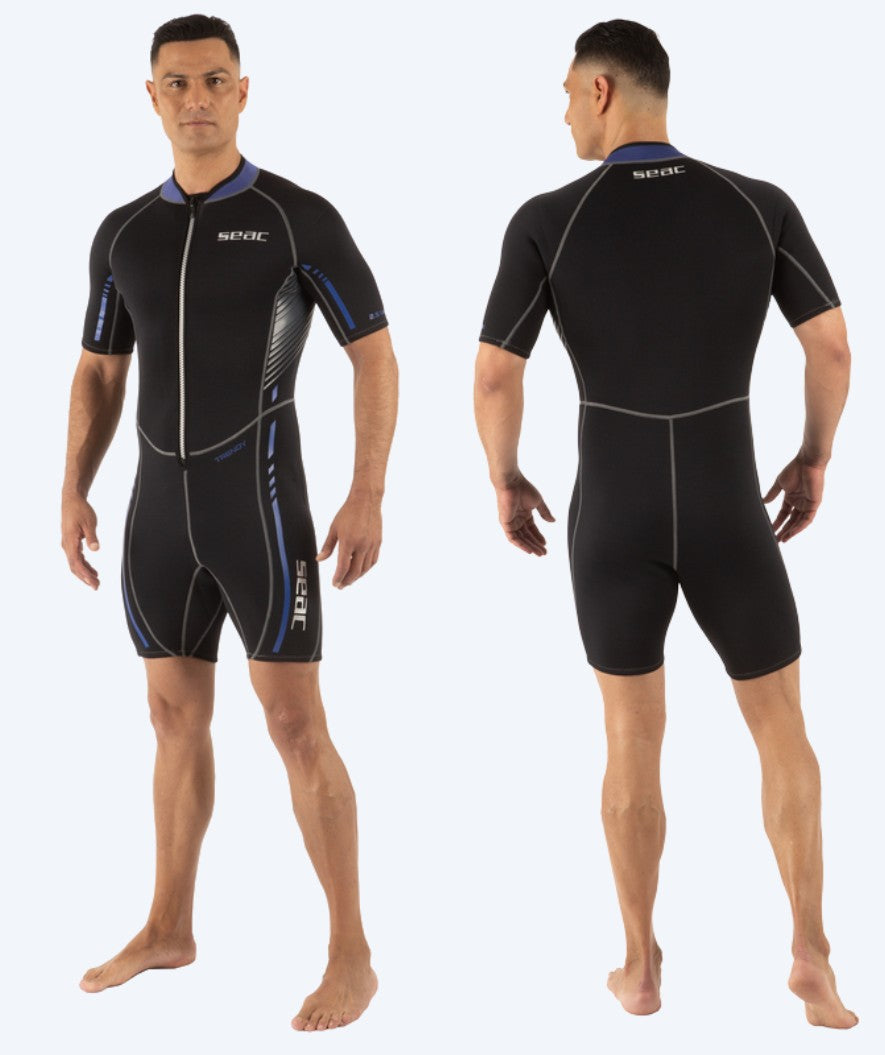 SEAC märkäpuku miehille - Trendy 2.5 MM - Musta/Sininen