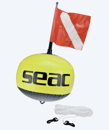 SEAC sukelluspoiju - Sferica - Keltainen/oranssi