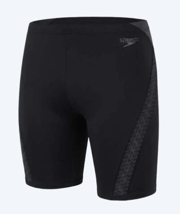 Speedo pitkät uimahousut miehille - Hyperboom Splice - Musta/Harmaa