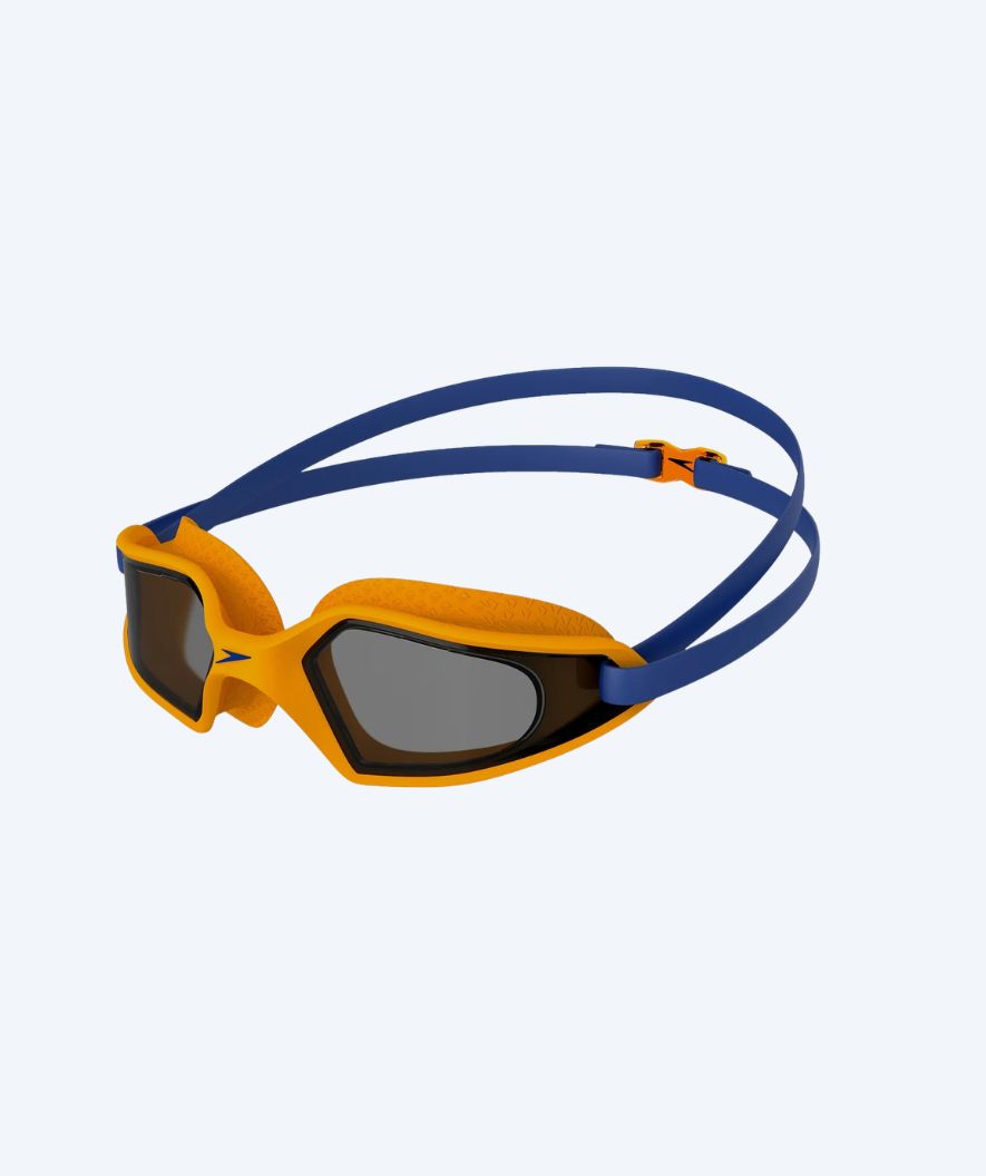 Speedo uimalasit lapsille - Hydropulse - Sininen/Oranssi (Smoke linssi)