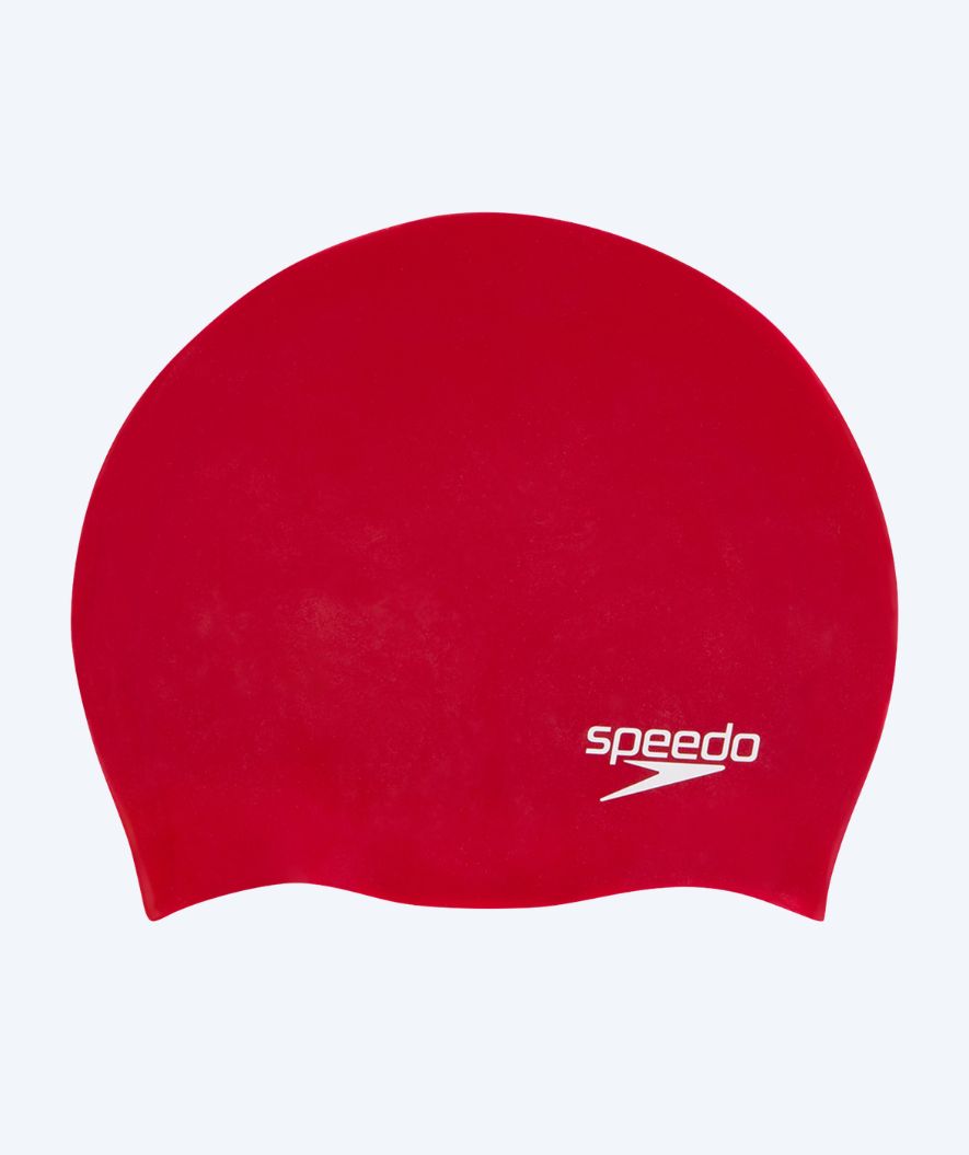 Speedo uimalakki junioreille (6-16) - Plain - Punainen
