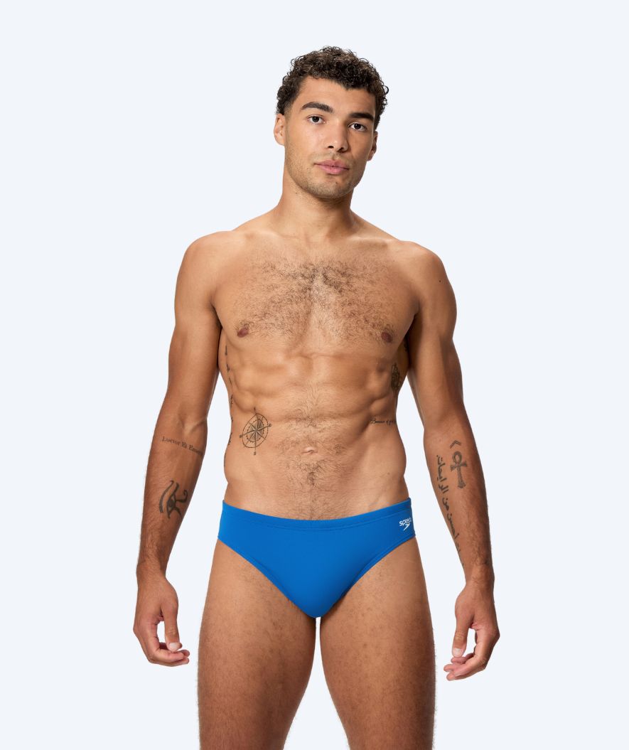 Speedo kolmiomalliset uimahousut miehille - Endurance Logo - Vaaleansininen