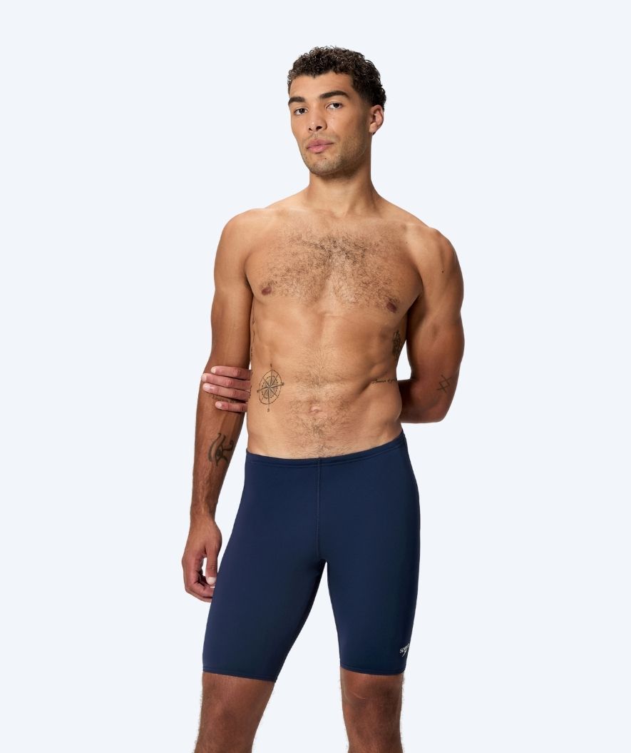 Speedo pitkät uimahousut miehille - Endurance Logo - Tummansininen