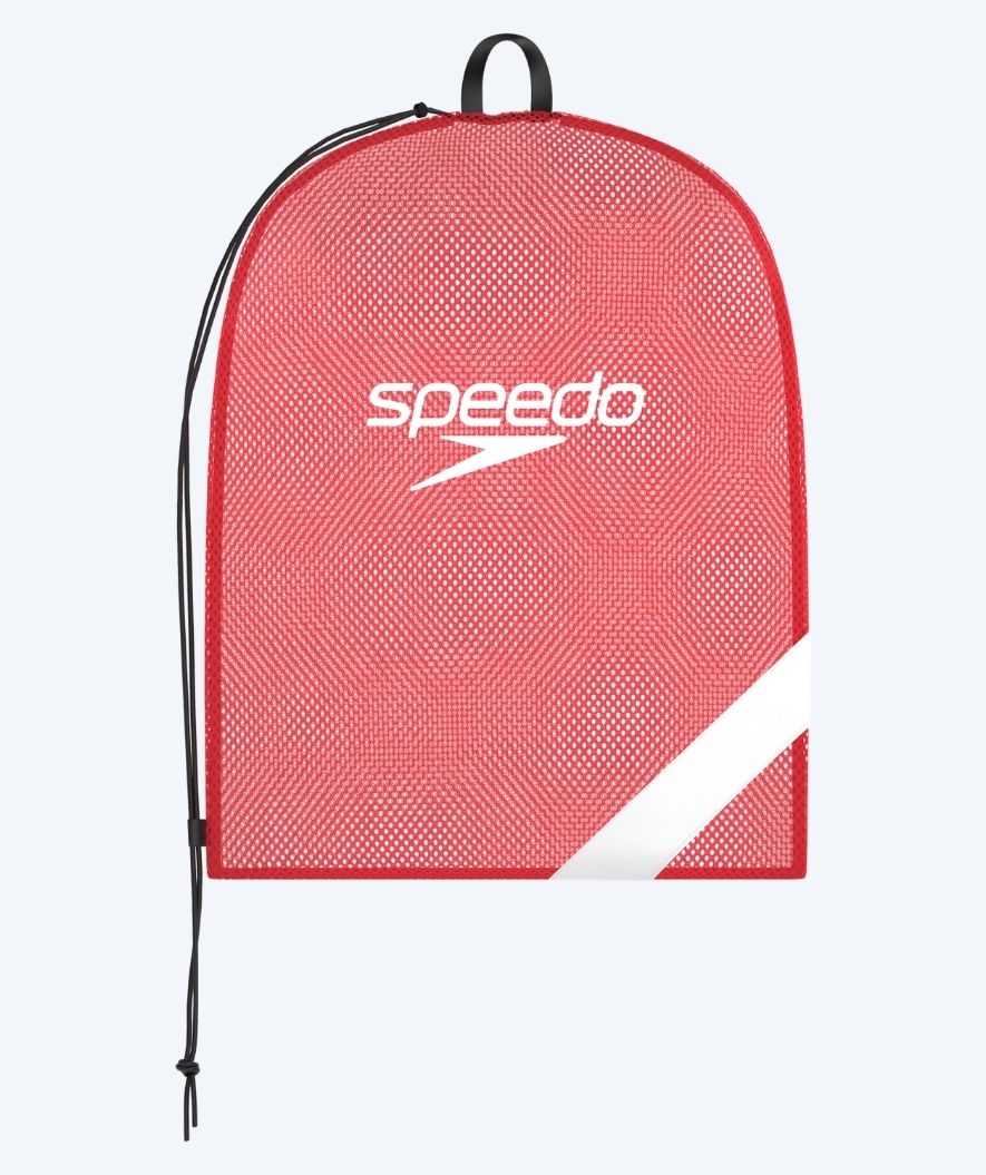 Speedo verkkokassi - Team Mesh Bag XL - Punainen