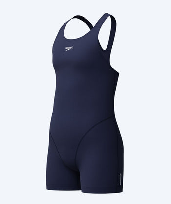 Speedo uimapuku hameella tytöille - Endurance - Tummansininen