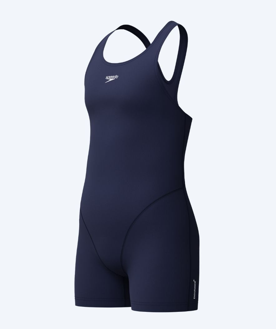 Speedo uimapuku hameella tytöille - Endurance - Tummansininen