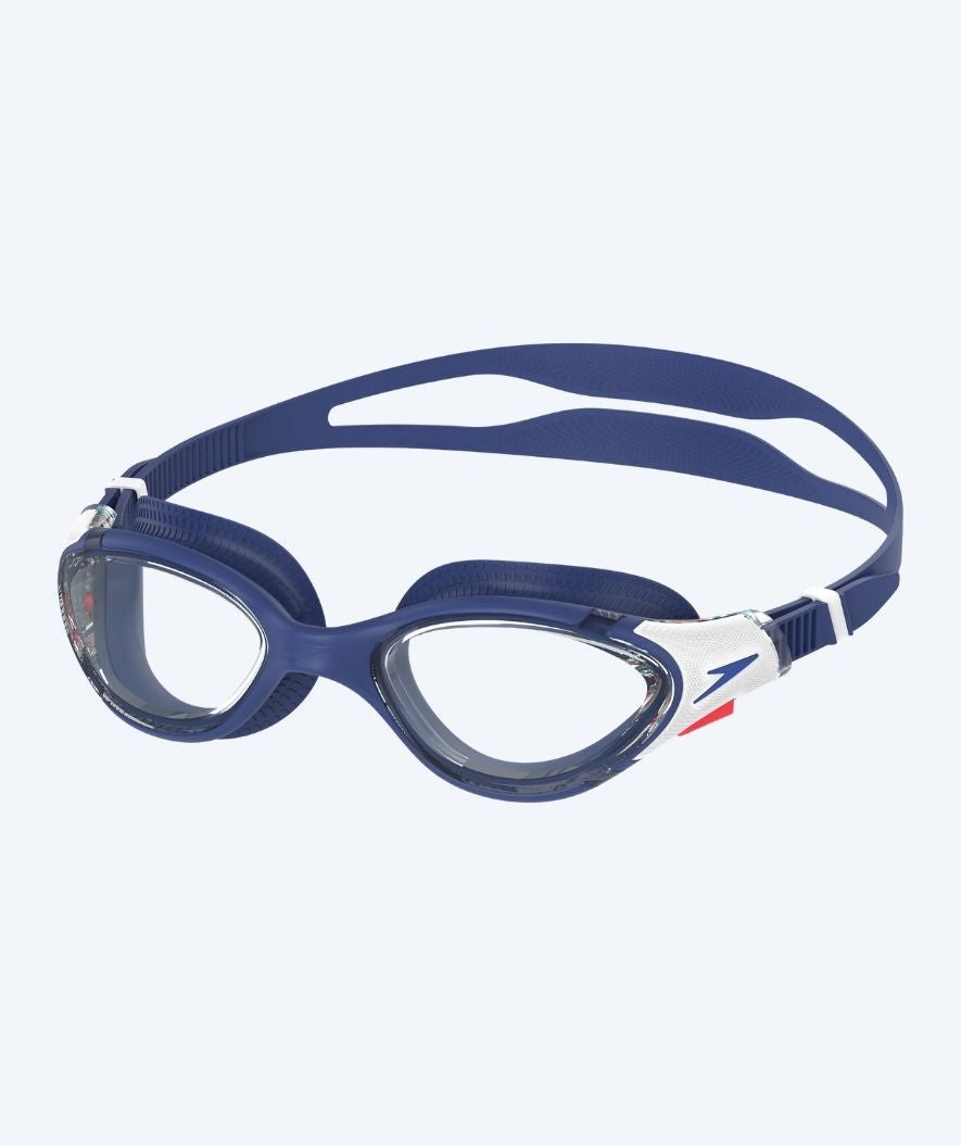 Speedo likinäköuimalasit vahvuuksilla aikuisille - (-1.5) – (-6.0) - Biofuse 2.0 - Tummansininen/Läpinäkyvä