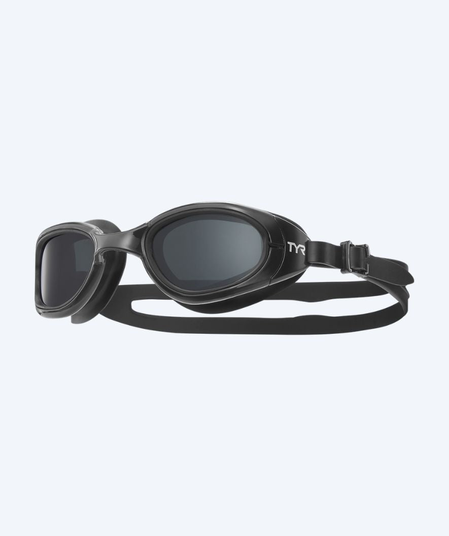 TYR uimalasit - Special Ops 2.0 - Musta (Smoke linssi)