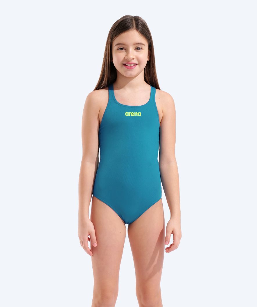 Arena uimapuku tytöille - Team Swim Pro Solid - Sininen