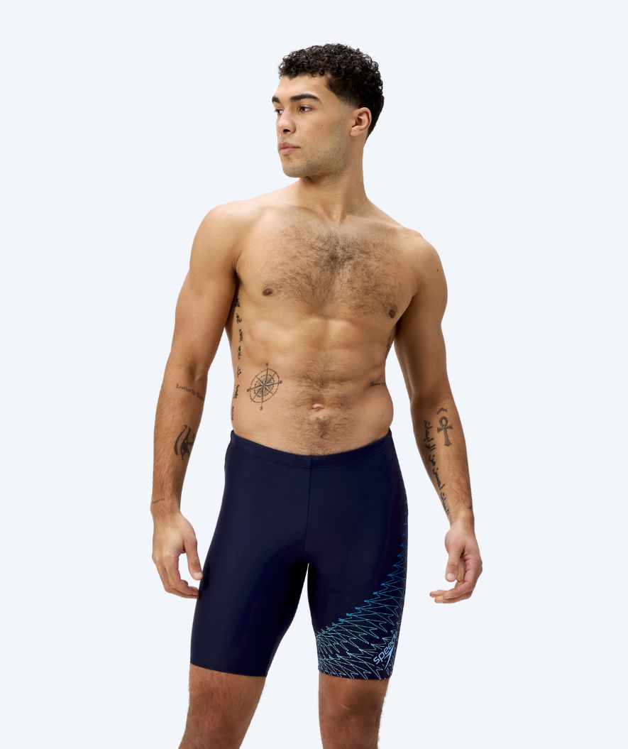 Speedo pitkät uimahousut miehille - Medley Logo - Tummansininen