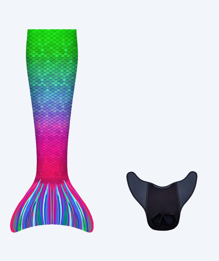 Kuaki Mermaids merenneidon pyrstö lapsille - Setti - Capri