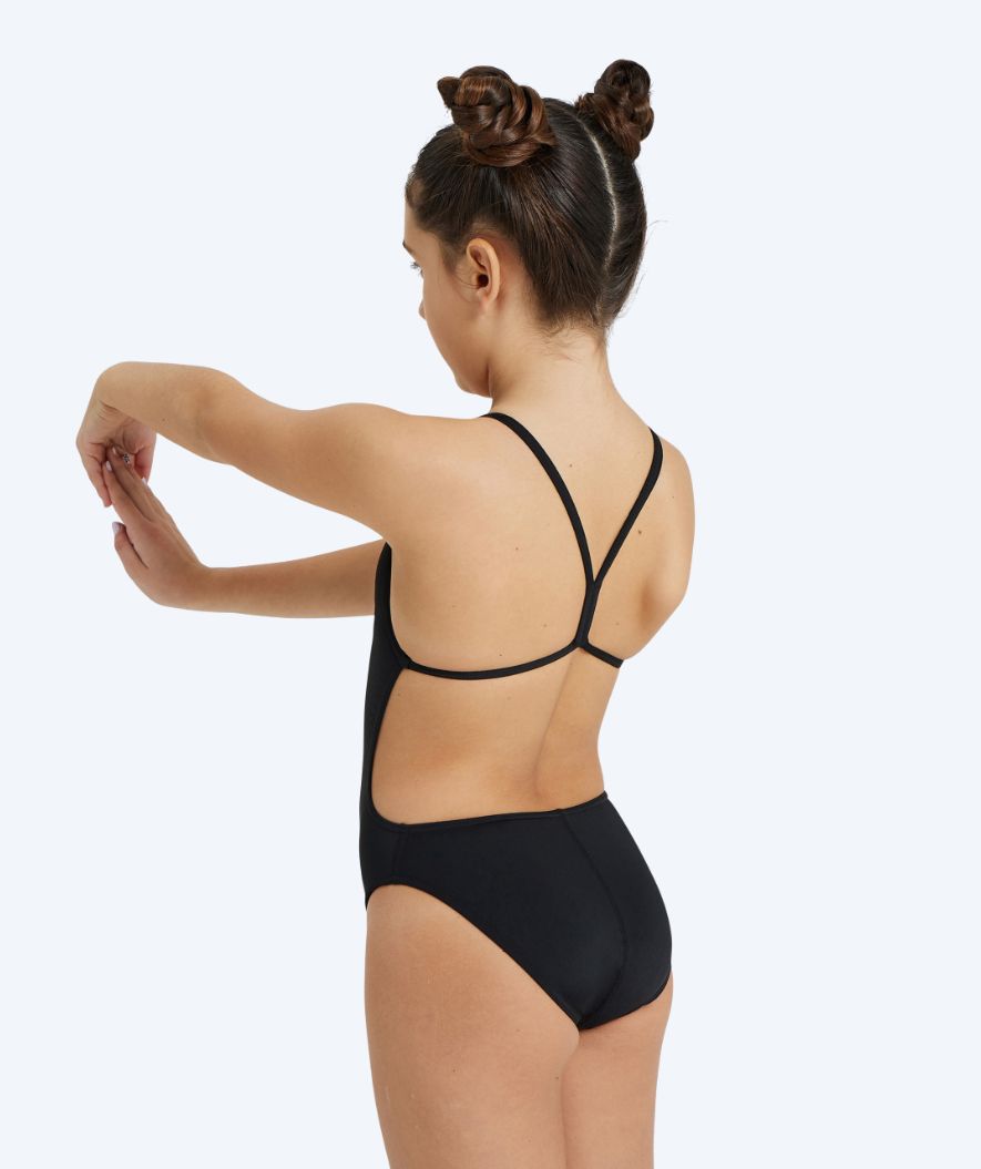 Arena uimapuku tytöille - Solid Lighttech - Musta