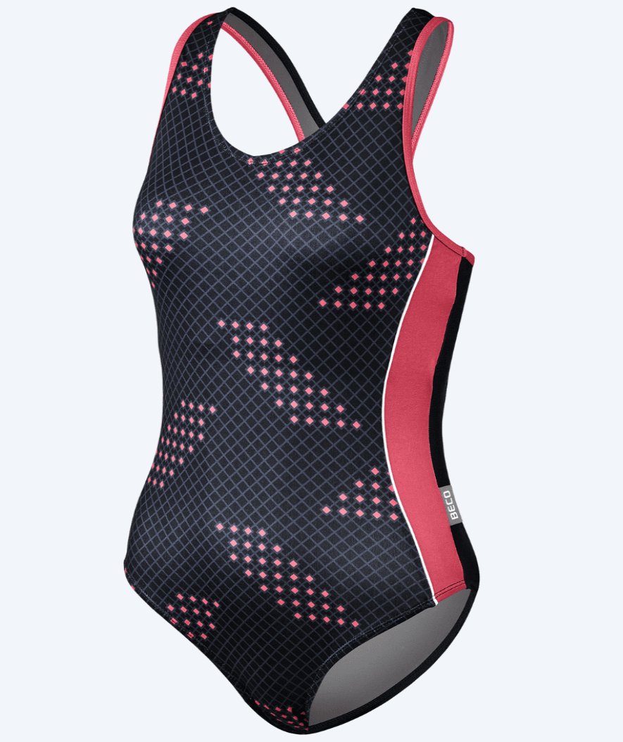 Beco uimapuku naisille - Maxpower - Musta/punainen