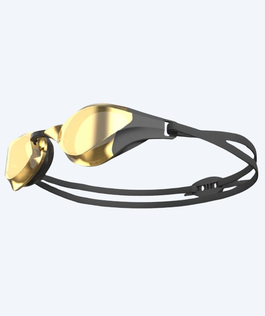 Watery Elite-uimalasit - Rattle Pro Mirror - Musta/kulta