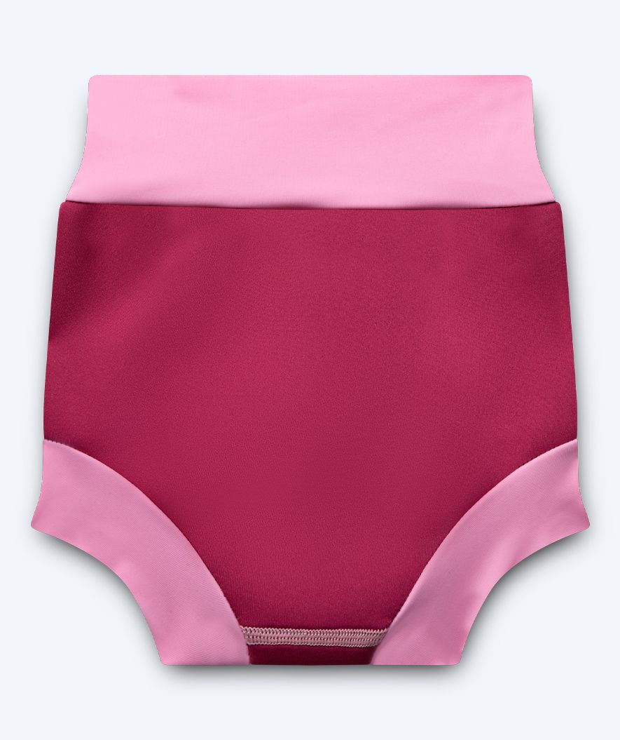 Watery uimavaipat lapsille - Neoprene Swim Nappy - Atlantic Pinkki