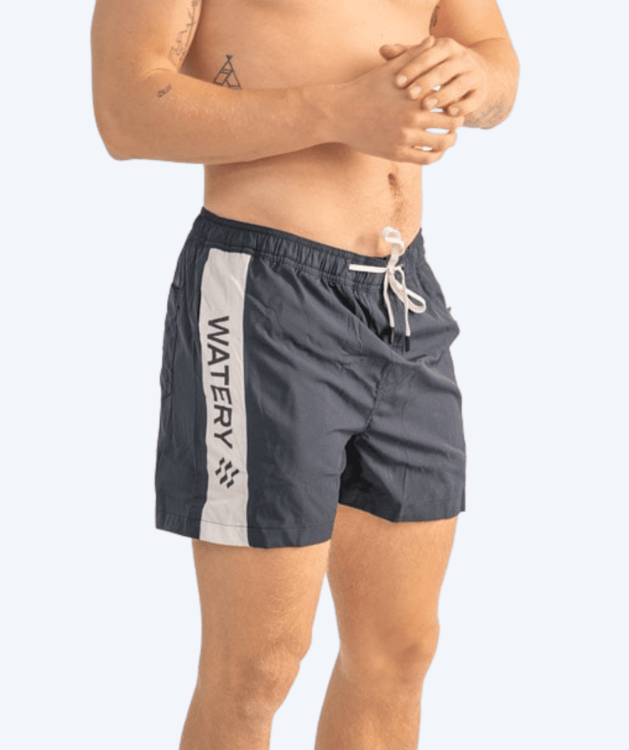 Watery uimashortsit miehille - Signature Eco - Tummansininen