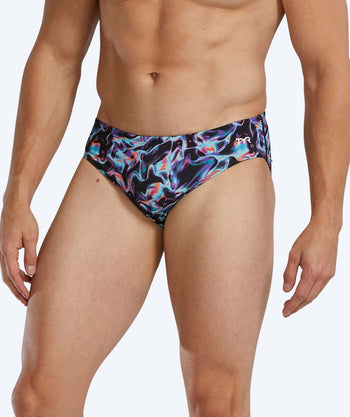 TYR kolmiomalliset uimahousut miehille - Durafast Elite Energia - Monivärinen