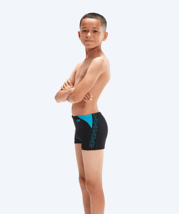 Speedo uimabokserit pojille - Hyperboom Splice - Musta/Sininen