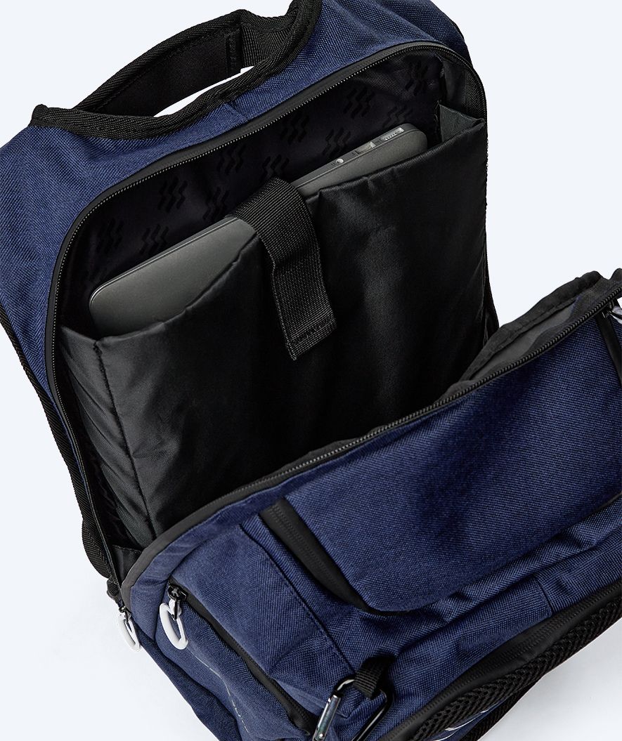 Watery uimakassi - Viper Elite 45L - Tummansininen/valkoinen