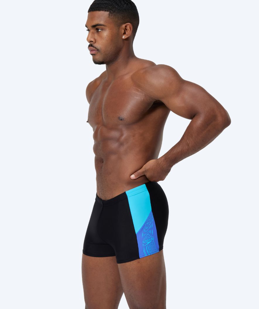 Speedo uimabokserit miehille - Dive - Musta/Vaaleansininen