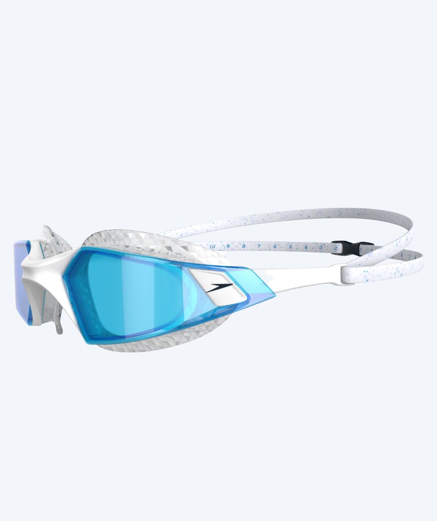 Speedo uimalasit avovesiuintiin - AquaPulse Pro - Valkoinen/sininen