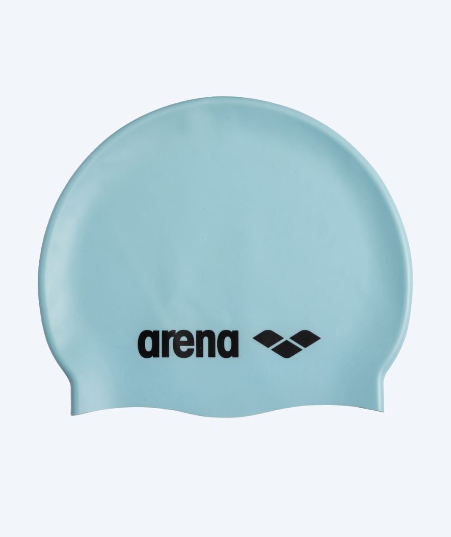 Arena uimalakki - Classic Silicone - Vaaleansininen/musta