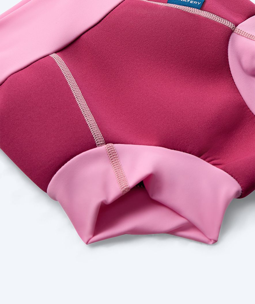 Watery uimavaipat lapsille - Neoprene Swim Nappy - Atlantic Pinkki