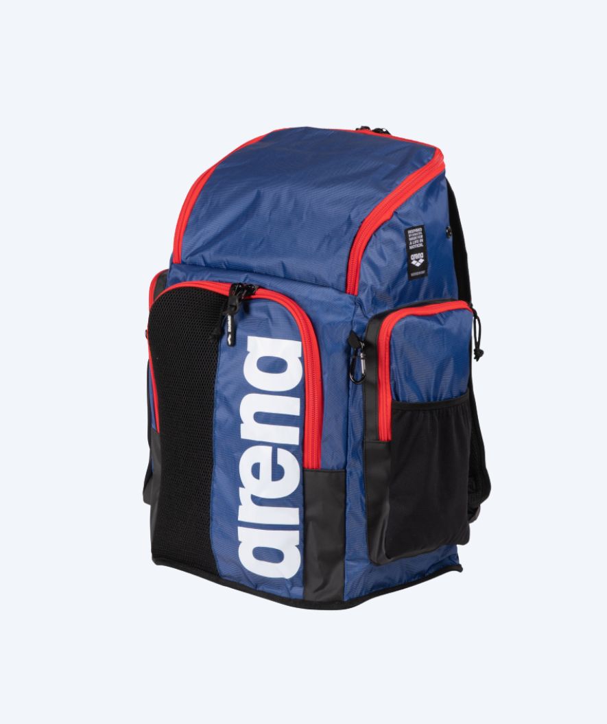 Arena uimakassi - Spiky ||| - Tummansininen/punainen