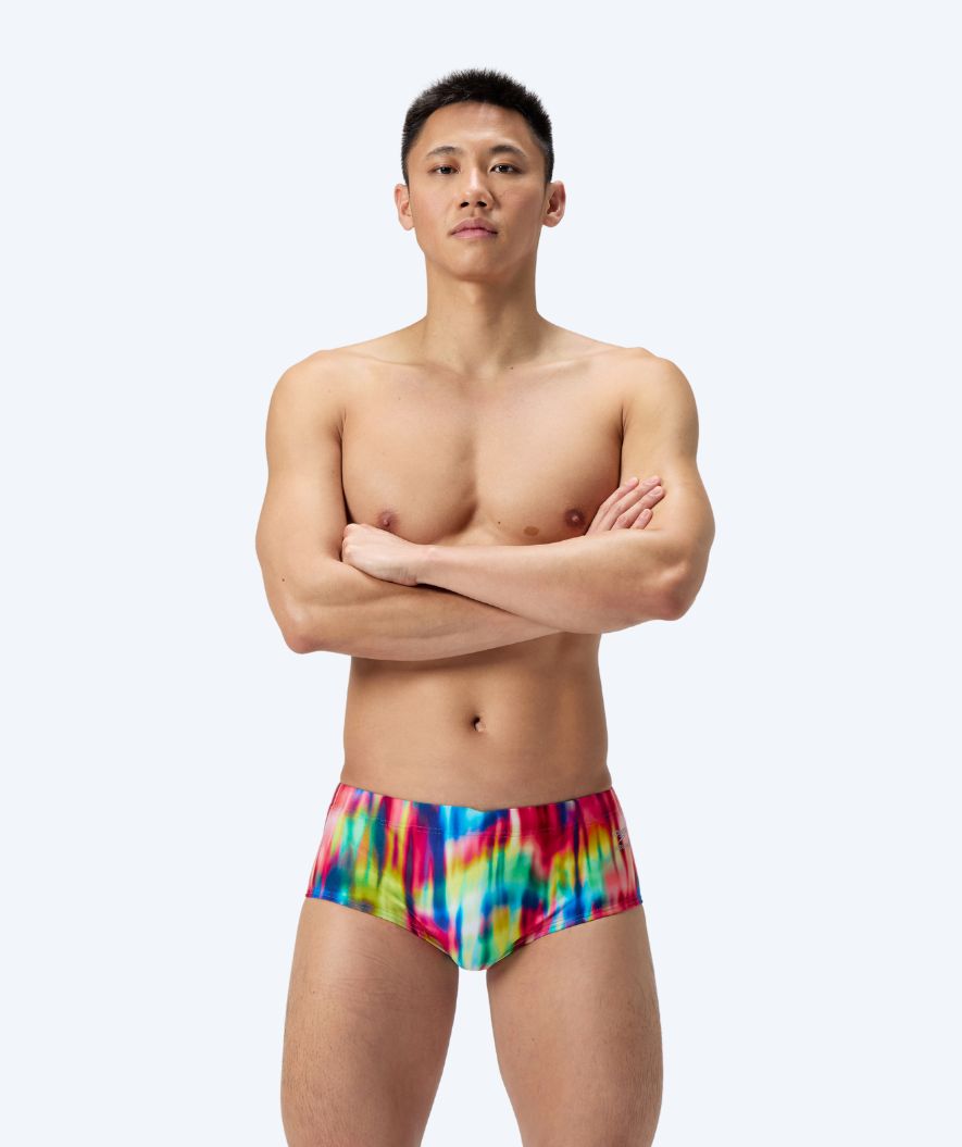 Speedo uimabokserit miehille - ML Printed - Punainen/Keltainen