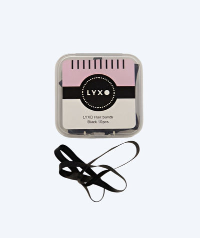 Lyxo hiuslenkit uintiin (10 kpl) - Musta