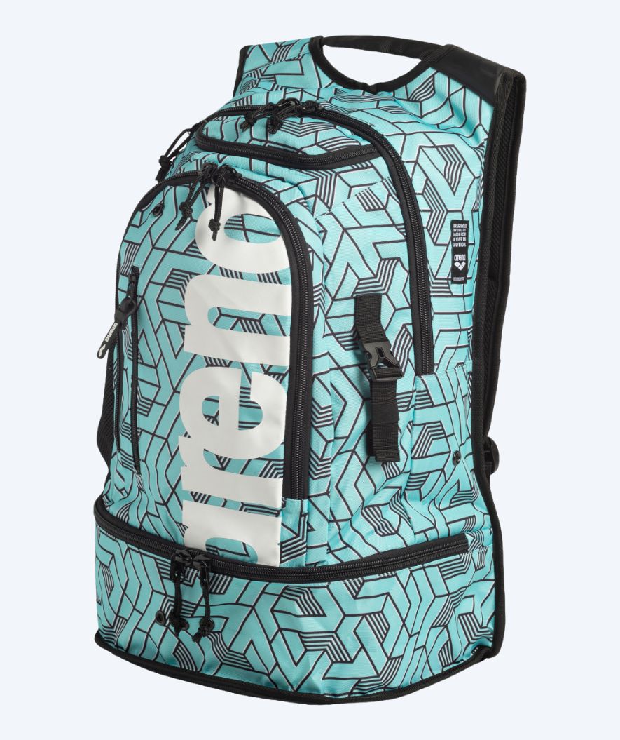 Arena uimakassi - Fastpack 3.0 40L - Vaaleansininen/musta