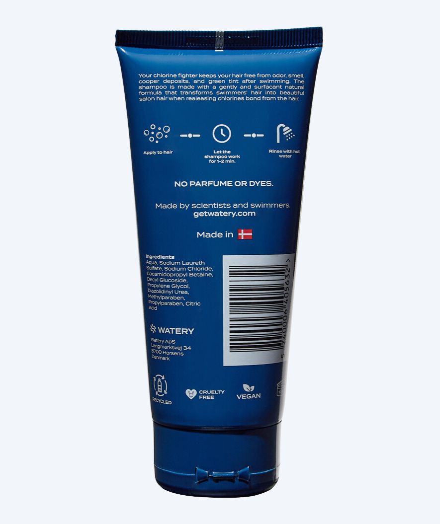 Watery klooria poistava shampoo hiustuotteet - Reef