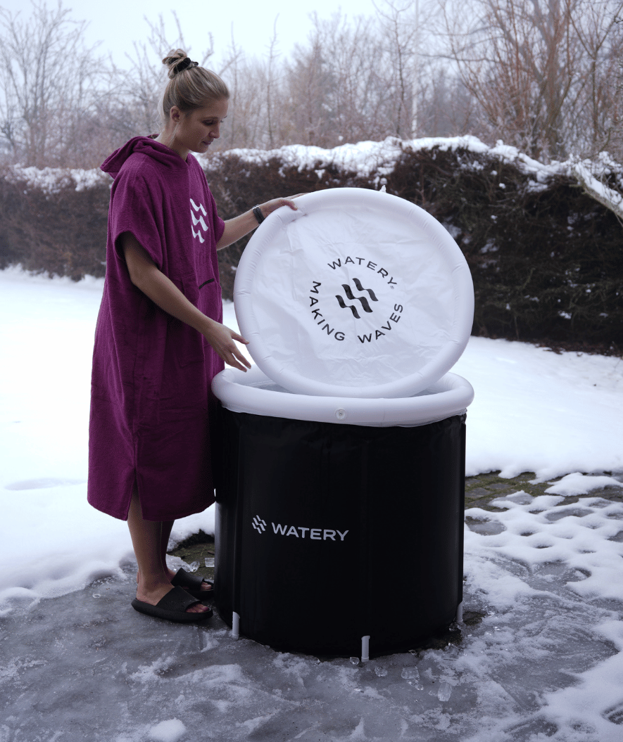 Watery puhallettava kylmäallas - Hero - Musta