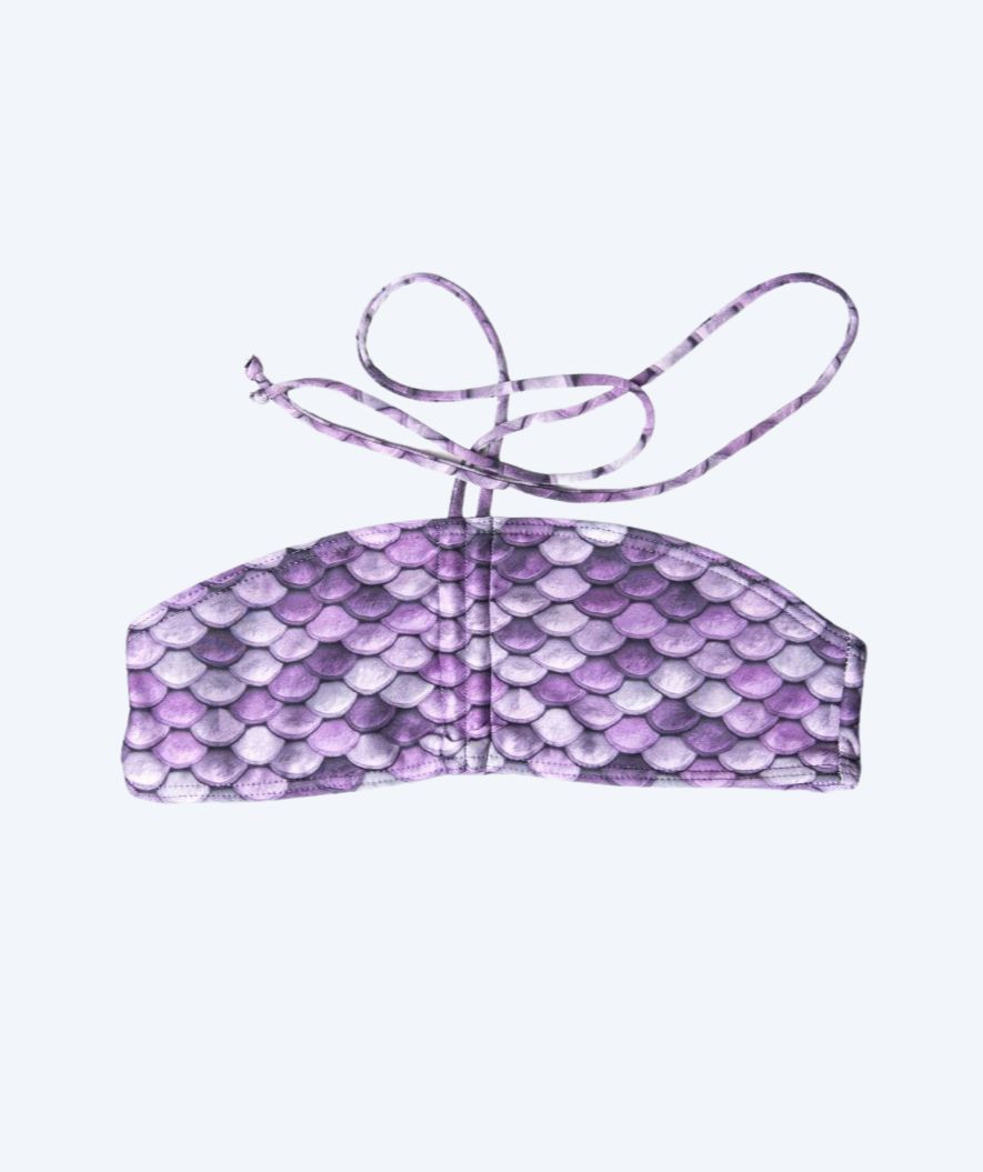 Kuaki Mermaids merenneitobikinin yläosa tytöille - Violetti