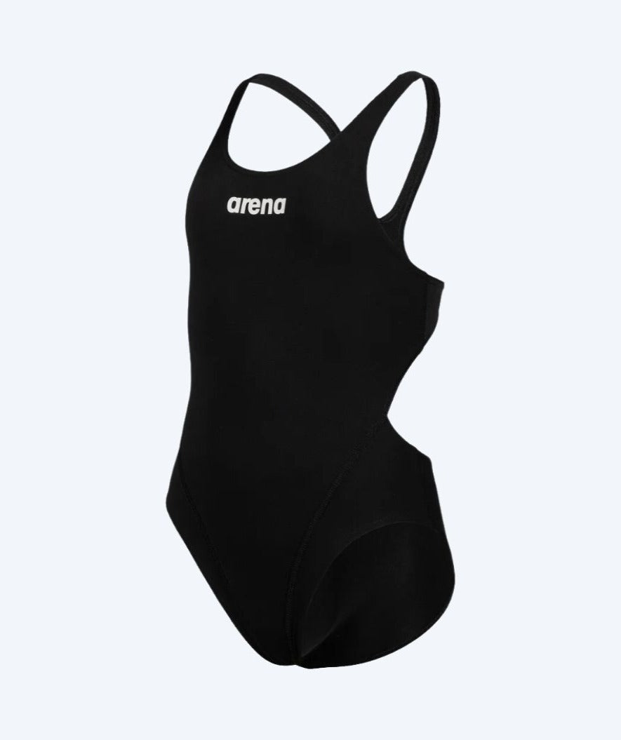 Arena uimapuku tytöille - Team Swim Tech Solid - Musta
