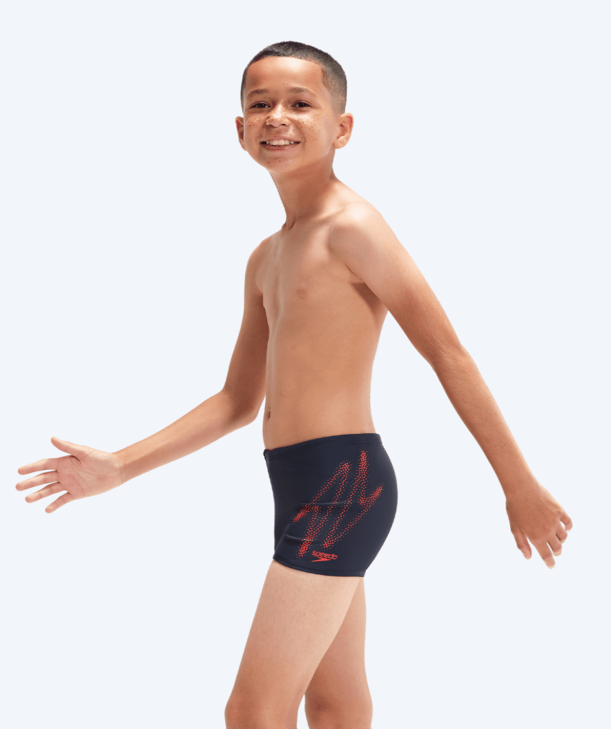 Speedo uimabokserit pojille - Hyperboom Placement - Sininen/Punainen