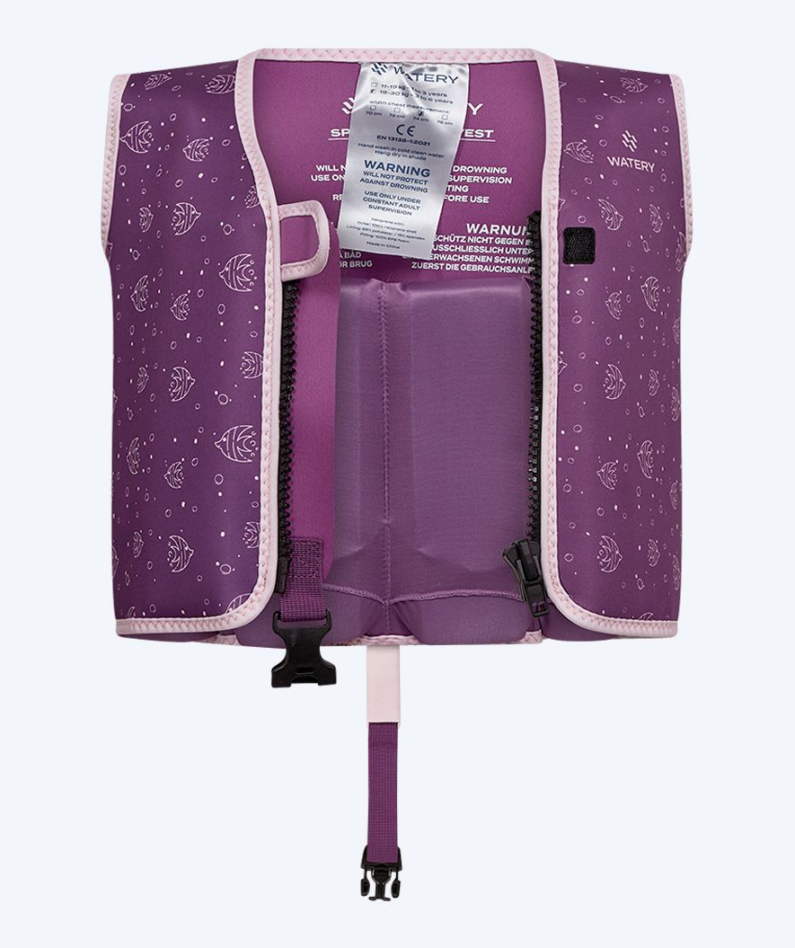 Watery uimaliivit lapsille (1-6) - Splashy - Violetti